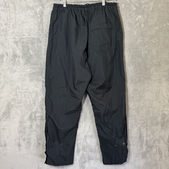 Footjoy Pants Men L Black Dryjoys Performance DJ Light Waterproof Golf Rain - Picture 3 of 10
